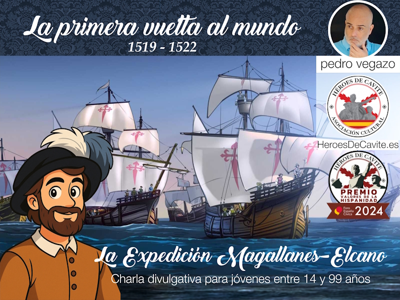 Charla Magallanes - La aventura que cambi&oacute; la Historia